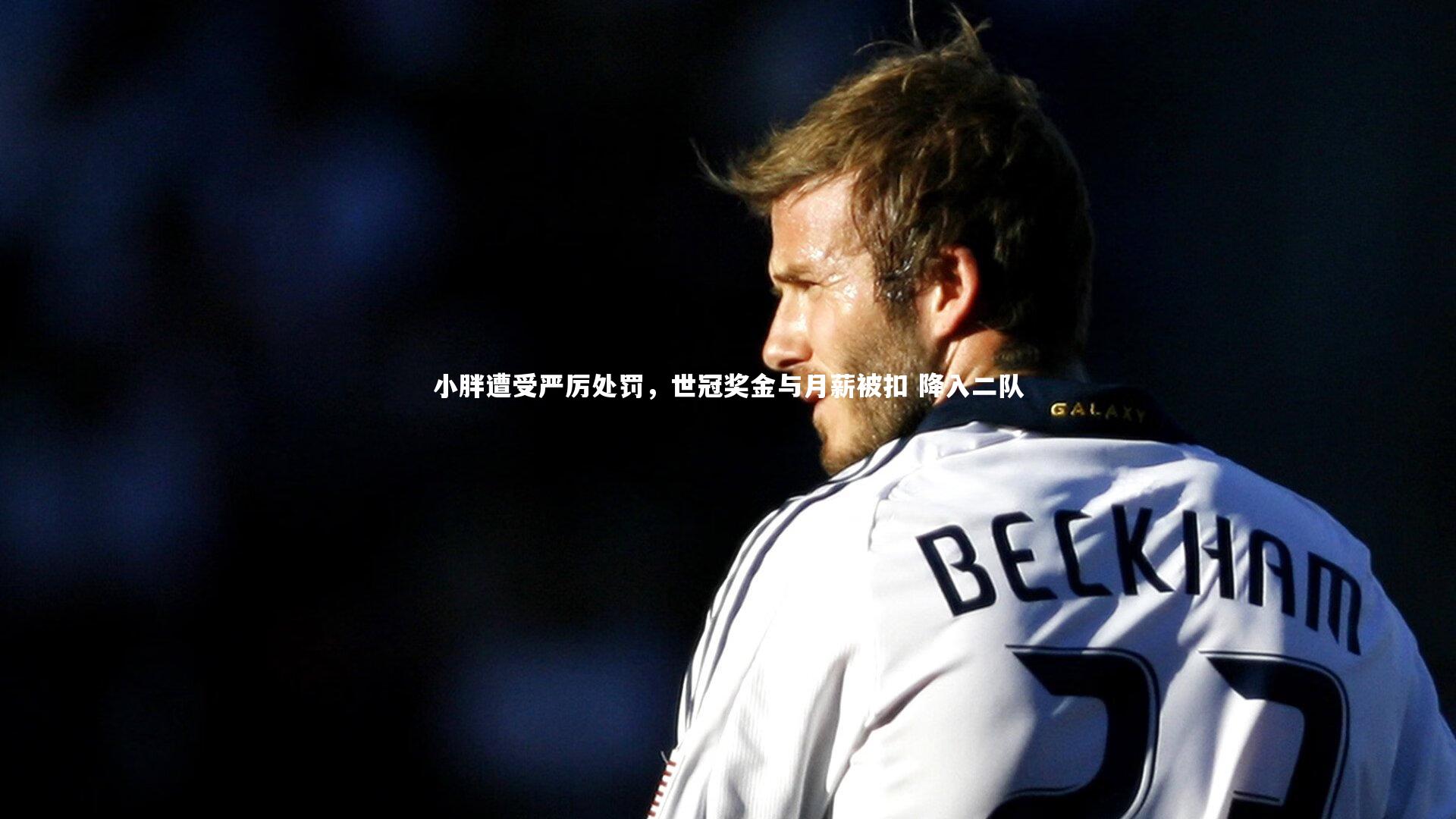 ng体育平台：小胖遭受严厉处罚，世冠奖金与月薪被扣 降入二队